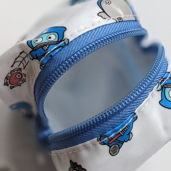 Hangyodon Sanrio Ninja zipper pouch Brand new Sold Only in Japan - Picture 10 of 10
